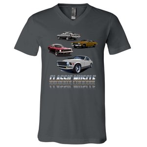 Classic Muscle Classic Sports Cars V-Neck T-Shirt