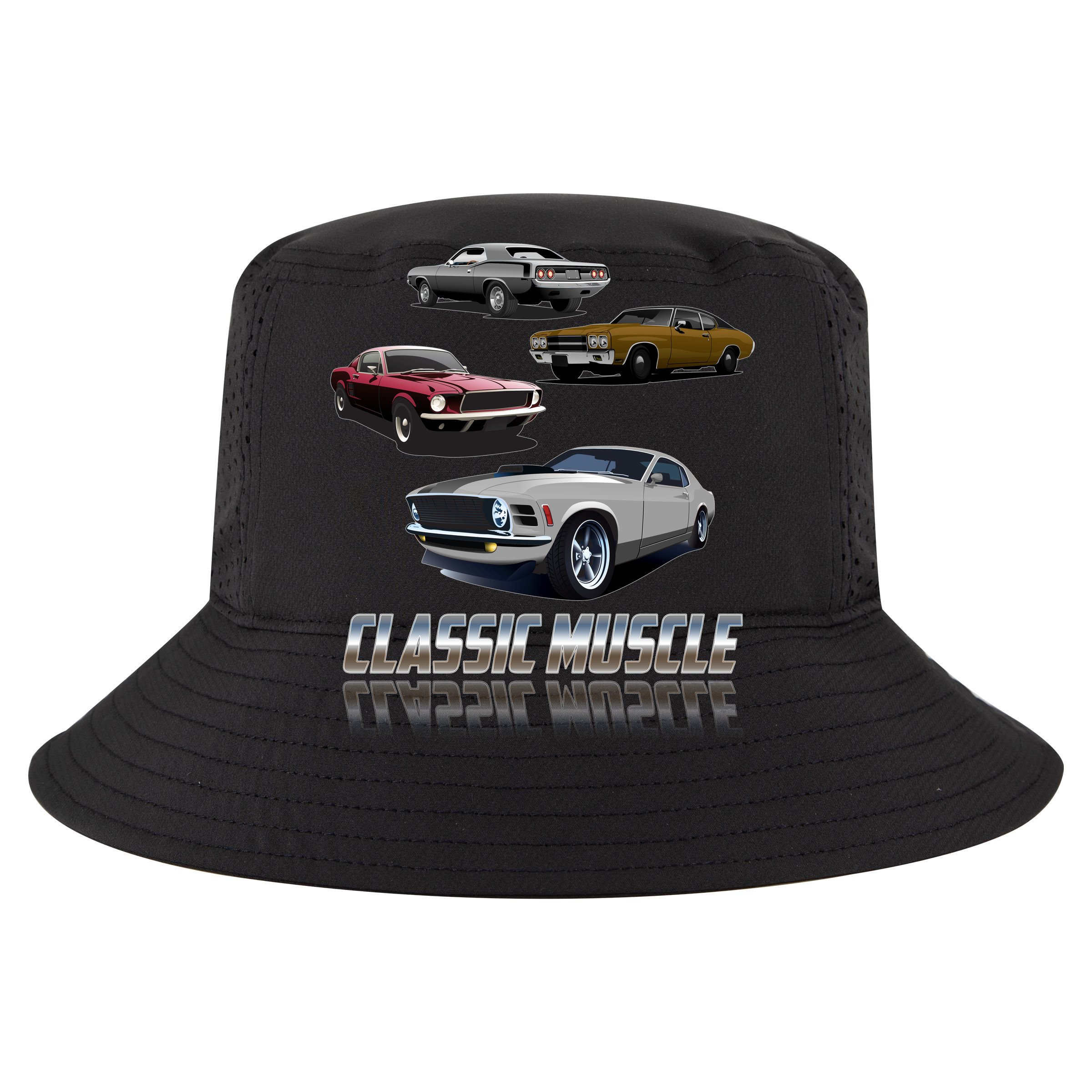 Classic Muscle Classic Sports Cars V-Neck T-Shirt