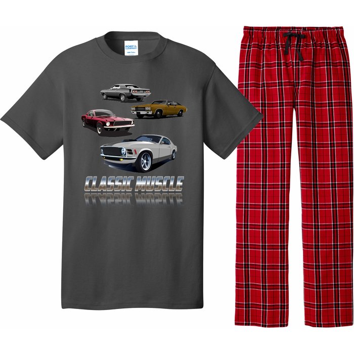 Classic Muscle Classic Sports Cars Pajama Set