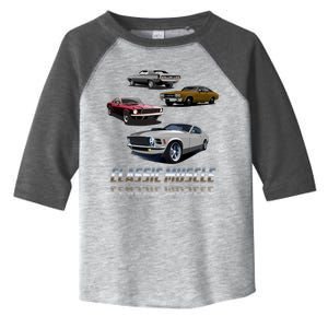 Classic Muscle Classic Sports Cars Toddler Fine Jersey T-Shirt