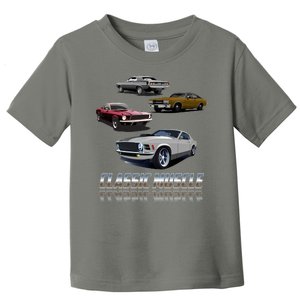 Classic Muscle Classic Sports Cars Toddler T-Shirt