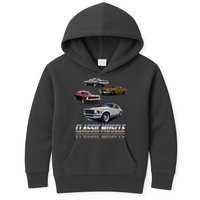 Classic Muscle Classic Sports Cars Kids Hoodie