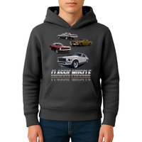 Classic Muscle Classic Sports Cars Kids Hoodie