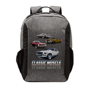 Classic Muscle Classic Sports Cars Vector Backpack