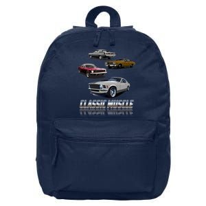 Classic Muscle Classic Sports Cars 16 in Basic Backpack