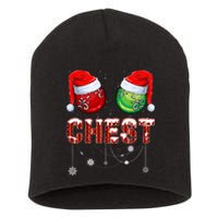 Christmas Matching Couple Family Chestnuts Short Acrylic Beanie