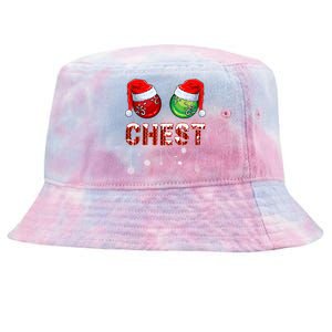 Christmas Matching Couple Family Chestnuts Tie-Dyed Bucket Hat