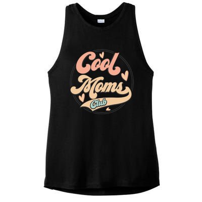 Cool Moms Club Ladies PosiCharge Tri-Blend Wicking Tank