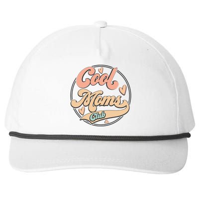 Cool Moms Club Snapback Five-Panel Rope Hat