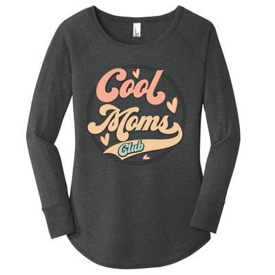 Cool Moms Club Women's Perfect Tri Tunic Long Sleeve Shirt