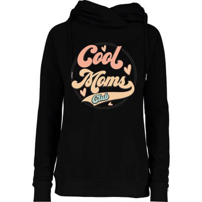 Cool Moms Club Womens Funnel Neck Pullover Hood