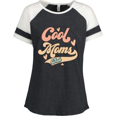 Cool Moms Club Enza Ladies Jersey Colorblock Tee