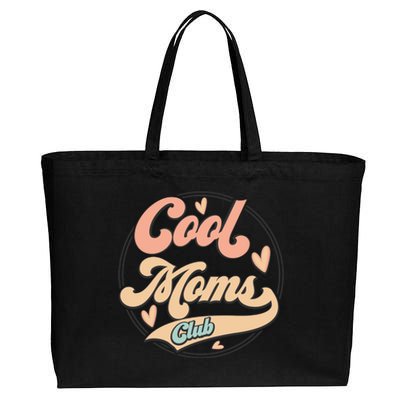 Cool Moms Club Cotton Canvas Jumbo Tote