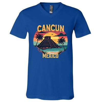 Cancun Mexico V-Neck T-Shirt