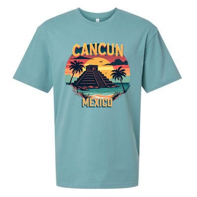 Cancun Mexico Sueded Cloud Jersey T-Shirt