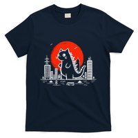 Catzilla Monster Cat Memes Retro Japan Kawaii Kaiju T-Shirt