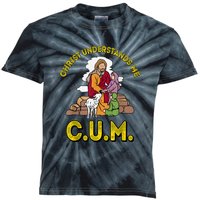 Cum Meaning Christ Understands Me Kids Tie-Dye T-Shirt