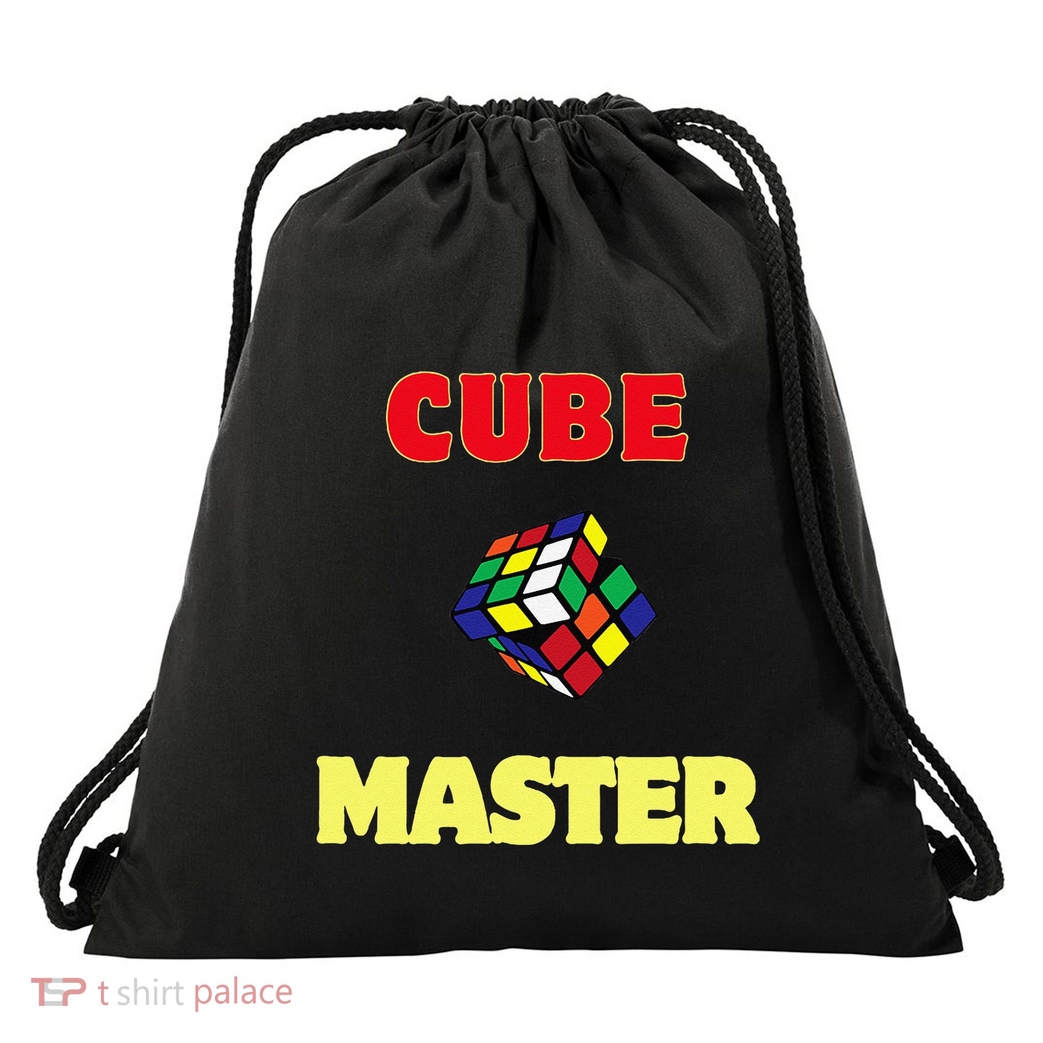 Cube Master Drawstring Bag