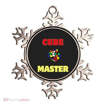 Cube Master Metallic Star Ornament