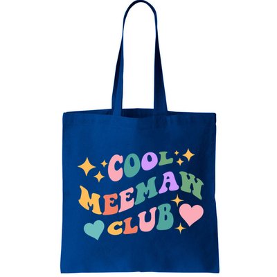 Cool Meemaw Club Grandma Meemaw Retro Groovy Colorful Gift Bag
