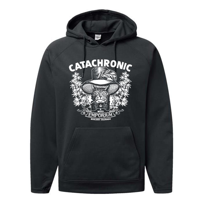 Catachronic Marijuana Performance Fleece Hoodie