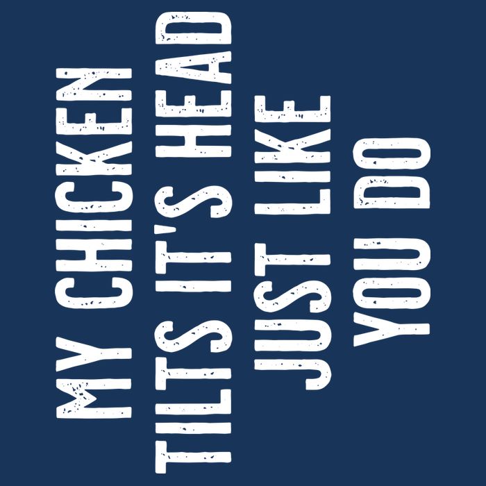 Chicken My Chicken Tilts Its Head Sustainable Beanie