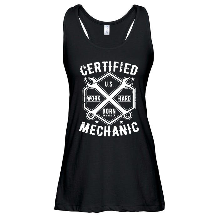 Certified Mechanic Ladies Essential Flowy Tank