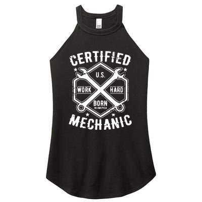 Certified Mechanic Women’s Perfect Tri Rocker Tank