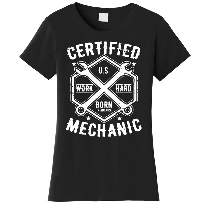 Certified Mechanic Women's T-Shirt