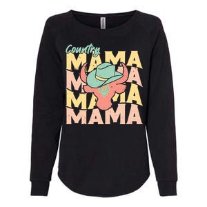 Country Mama Cowgirl Cute Mom Gift Womens California Wash Sweatshirt