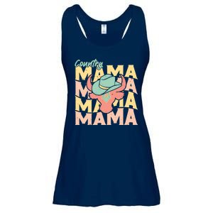 Country Mama Cowgirl Cute Mom Gift Ladies Essential Flowy Tank