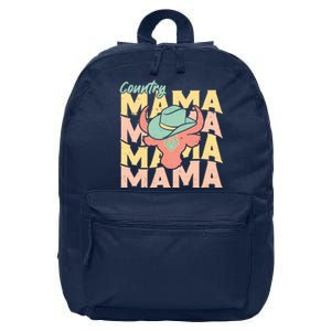 Country Mama Cowgirl Cute Mom Gift 16 in Basic Backpack