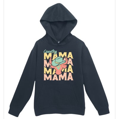 Country Mama Cowgirl Cute Mom Gift Urban Pullover Hoodie