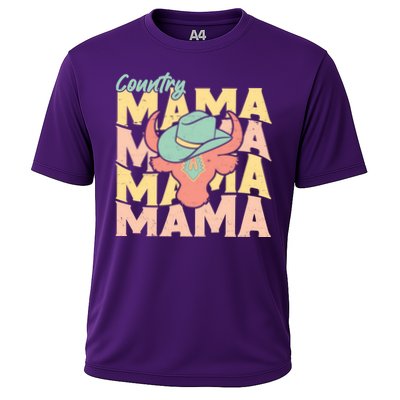 Country Mama Cowgirl Cute Mom Gift Performance Shirt