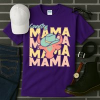 Country Mama Cowgirl Cute Mom Gift Tall T-Shirt