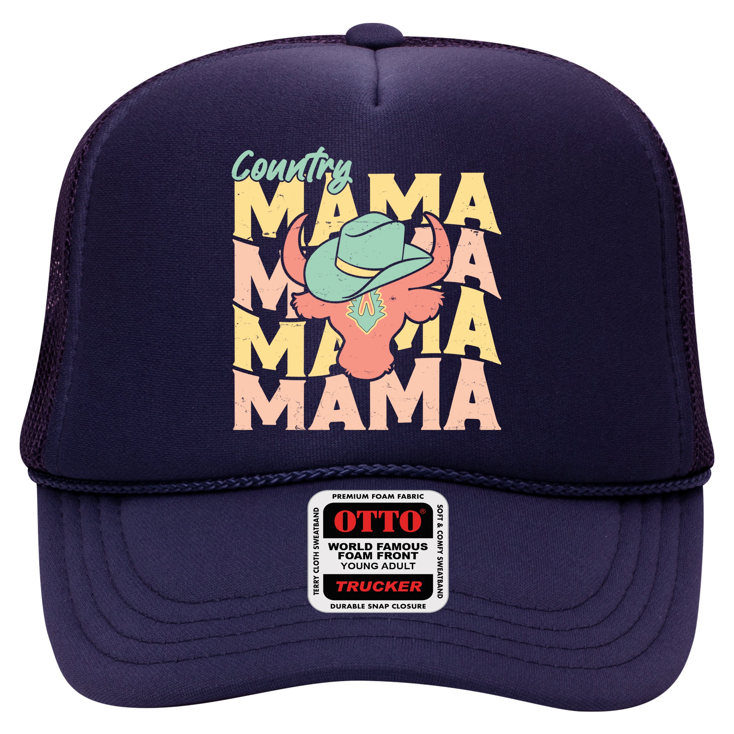 Country Mama Cowgirl Cute Mom Gift Hat