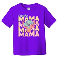 Country Mama Cowgirl Cute Mom Gift Toddler T-Shirt