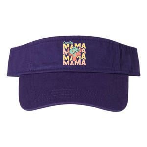 Country Mama Cowgirl Cute Mom Gift Valucap Bio-Washed Visor