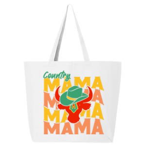 Country Mama Cowgirl Cute Mom Gift 25L Jumbo Tote