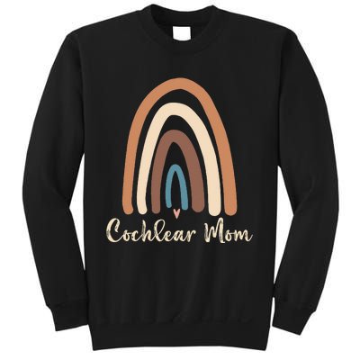 Cochlear Mom Cute Deaf Pride Cochlear Implant Awareness Sweatshirt