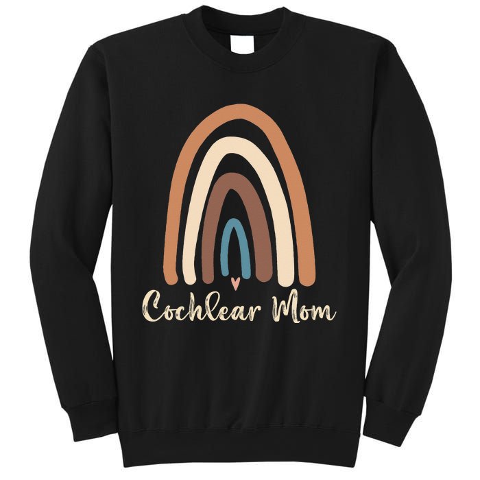 Cochlear Mom Cute Deaf Pride Cochlear Implant Awareness Sweatshirt