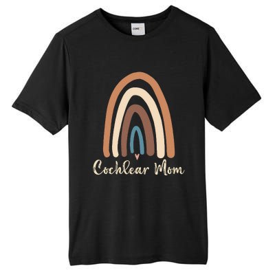 Cochlear Mom Cute Deaf Pride Cochlear Implant Awareness Tall Fusion ChromaSoft Performance T-Shirt