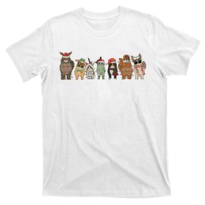 Cats Merry Christmas Cat Lovers Xmas T-Shirt