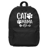 Cat Mama 16 in Basic Backpack