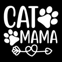 Cat Mama 16 in Basic Backpack