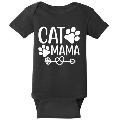 Cat Mama Baby Bodysuit