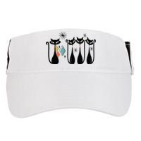 Cat Mid Century Cats 50s Cats Atomic Cats Adult Drive Performance Visor