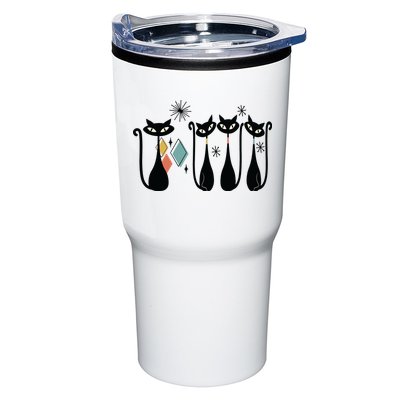 Cat Mid Century Cats 50s Cats Atomic Cats Tumbler