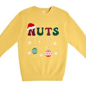 Christmas Matching Couple Family Chestnuts Gift Premium Crewneck Sweatshirt