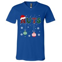 Christmas Matching Couple Family Chestnuts Gift V-Neck T-Shirt